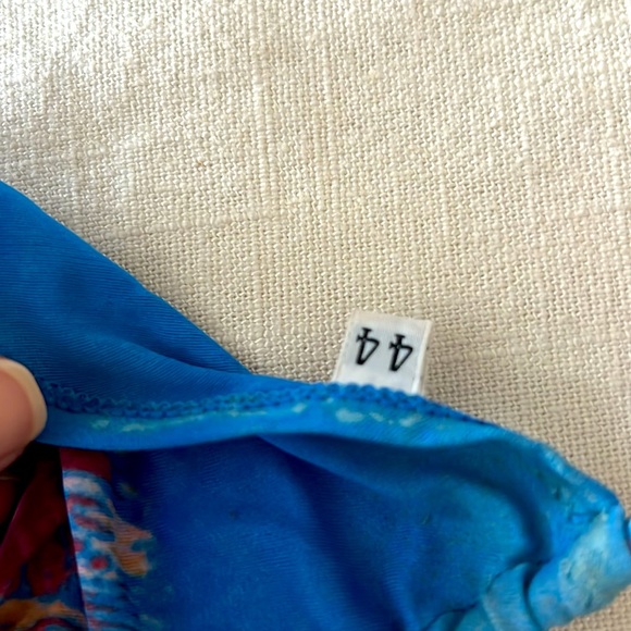 Vintage Jean Paul Gaultier Soleil Portraits Bikini Bottom and triangle top - Picture 3 of 6